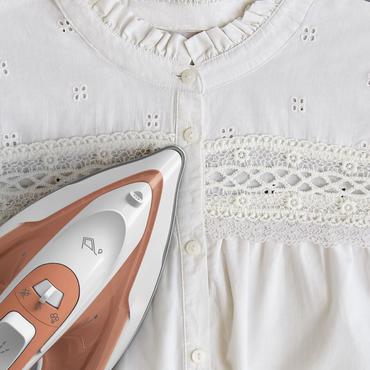 Tefal Virtuo 30 FV2C40E0 strygejern T&oslash;r & dampstrygejern Keramisk stryges&aring;l 2000 W Fersken, Hvid