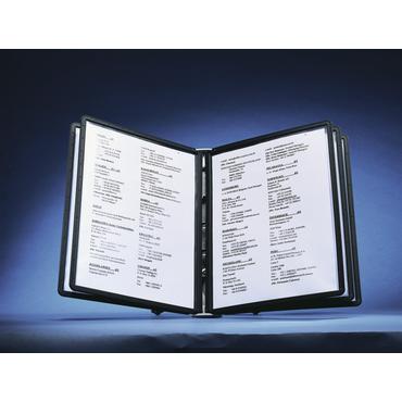 Durable SHERPA soho fotoalbum og arkbeskyttelse Sort 10 ark A4