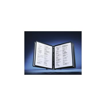 Durable SHERPA soho fotoalbum og arkbeskyttelse Sort 10 ark A4