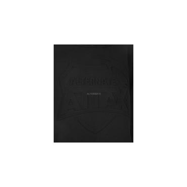 ATTAX Hoodie (Logo geprägt) L (schwarz)