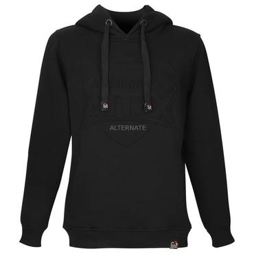 ATTAX Hoodie (Logo geprägt) L (schwarz)