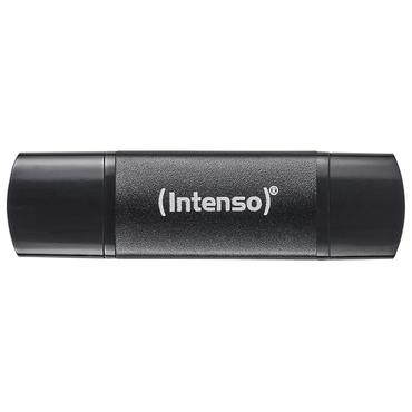 Intenso USB-minne - 128 GB - 3.2 Gen 1x1 - USB Type-A / USB Type-C - 70 MB/s - Keps