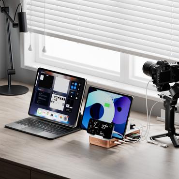 4smarts 541280 oplader til mobil enhed Universel Kobberfarve, Hvid Vekselstr&oslash;m Hurtig opladning Indend&oslash;rs