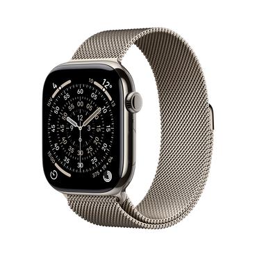 Apple Watch Series 11 OLED 46 mm Digital 416 x 496 pixel Berøringsskærm 5G Titanium Wi-Fi GPS (satellit)