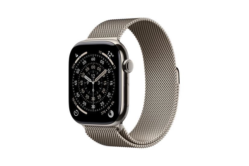 Apple Watch Series 11 OLED 46 mm Digital 416 x 496 pixel Berøringsskærm 5G Titanium Wi-Fi GPS (satellit)