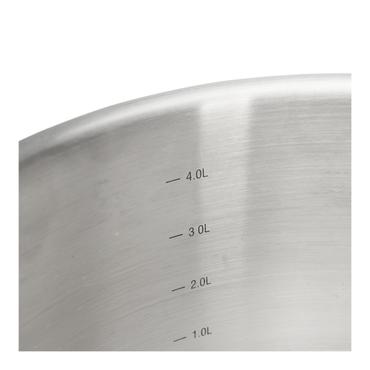 de Buyer 3505.24 sovsegryde 4 L Rund Rustfrit stål