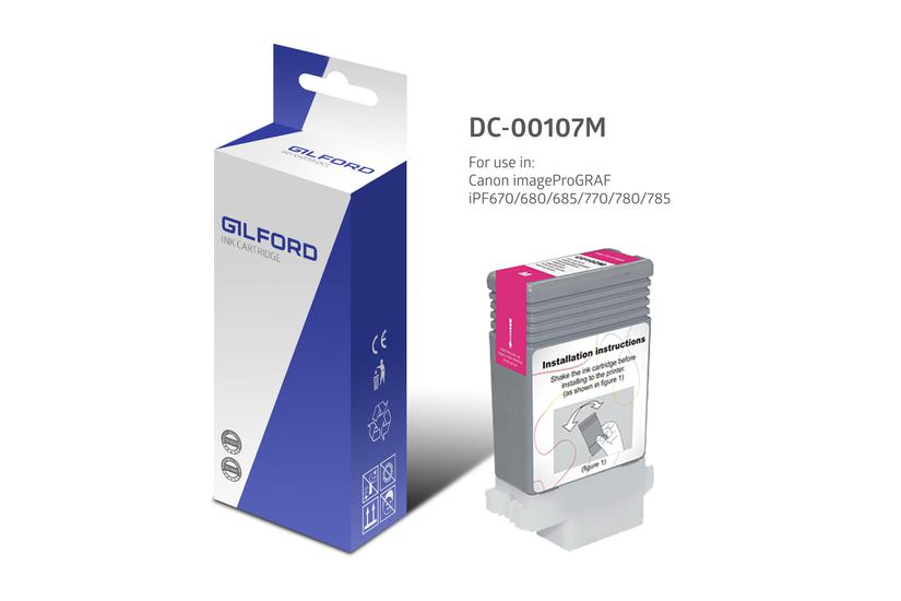 Gilford - magenta - kompatibel - bl&auml;ckpatron (alternativ f&ouml;r: Canon PFI-107M)