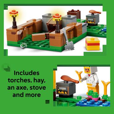 LEGO Minecraft H&oslash;nsefarm