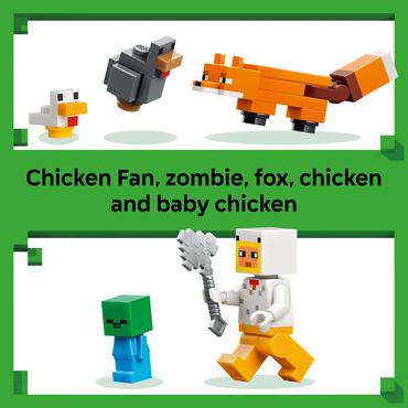 LEGO Minecraft H&oslash;nsefarm
