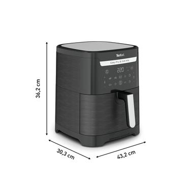 Tefal Easy Fry & Grill EY8018 6,5 L Enkeltstående 1830 W Varmluftsteger Sort