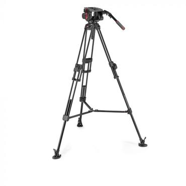 Manfrotto 509 Pro kamerastativ Actionkamera 3 ben Sort