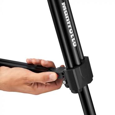 Manfrotto 509 Pro kamerastativ Actionkamera 3 ben Sort