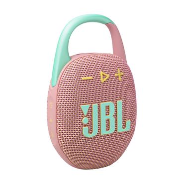 JBL Clip 5 Tragbarer Bluetooth-Lautsprecher wasserdicht nach IP67 pink