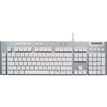 Logitech G G815 - tastatur - QWERTY - US International - hvid