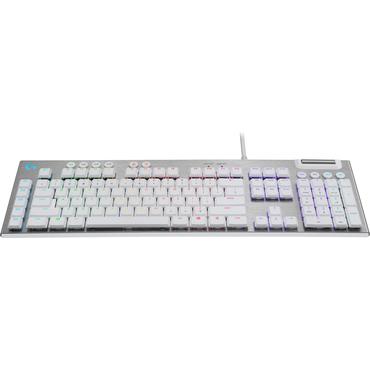 Logitech G G815 - tastatur - QWERTY - US International - hvid