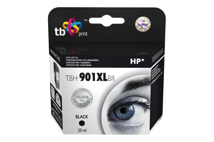 TB - svart - kompatibel - bl&auml;ckpatron (alternativ f&ouml;r: HP 901XL)