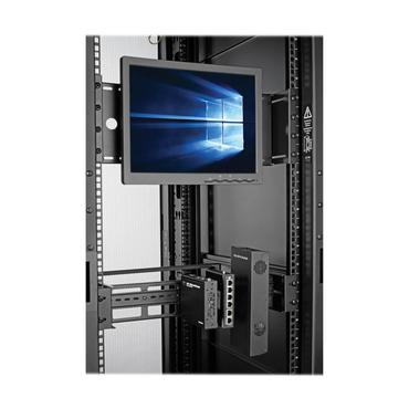 Eaton Tripp Lite Series Adjustable Rack-Mount DIN Rail Kit - Top Hat, Mini Top Hat and G-Style Rails - monteringssats f&ouml;r DIN-skena - 2U