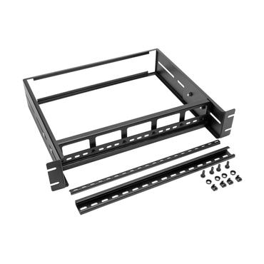 Eaton Tripp Lite Series Adjustable Rack-Mount DIN Rail Kit - Top Hat, Mini Top Hat and G-Style Rails - monteringssats f&ouml;r DIN-skena - 2U