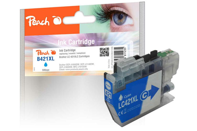 Peach Brother Patrone LC-421XL cyan kompatibel