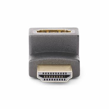 StarTech.com Down Angle HDMI 2.0 Adapter, 90-Degree HDMI Port Saver, M/F - HDMI-adapter