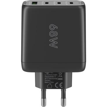 USB-C&trade; PD Multiport Quick Charger (68 W), black