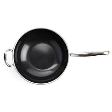 GreenPan Premiere  Wok 30 cm Edelstahl
