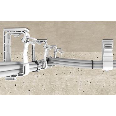 Fischer BN 7.6 x 350 kabelsamler Stige kabelbinder Nylon Transparent 100 stk