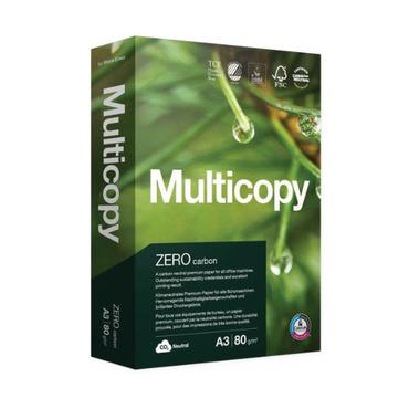 MultiCopy Zero printpapir A3 (297x420 mm) Mat 500 ark Hvid