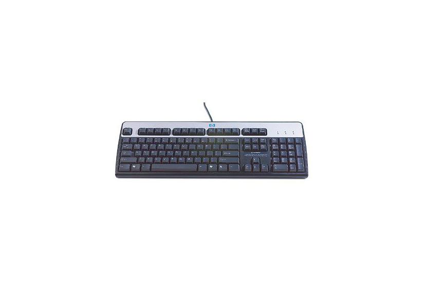 HPE Standard - tastatur - spansk - sølv, carbonite