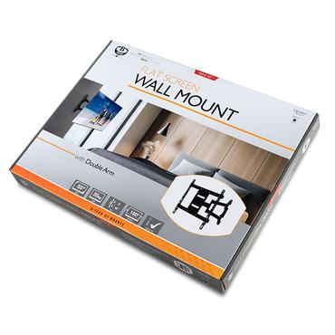 B-TECH BTV513/B - monteringssæt - Ultra-Slim - for fladt panel - sort