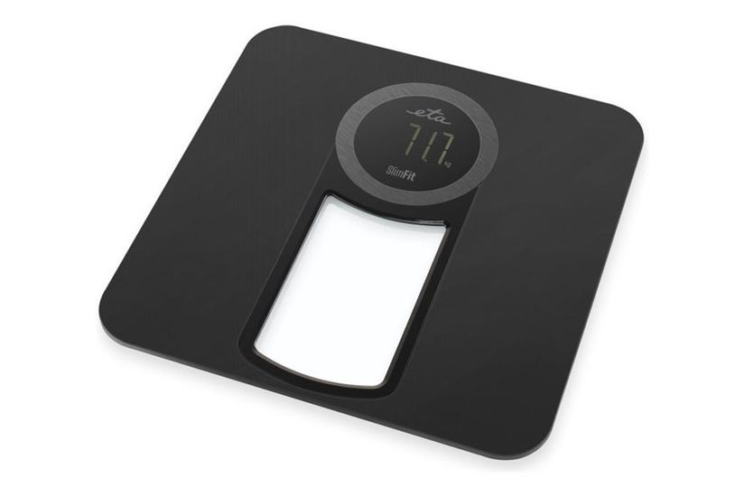 ETA ETA978190000 Personv&aring;g, Max. 150 kg, Uppl&ouml;sning 100 g, USB C-laddning, Batteri 3,7 V Li-Ion, 200 mAh, Svart