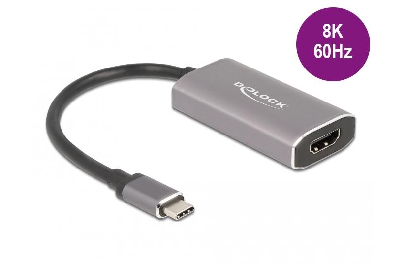 Delock videoadapter - HDMI / USB - 20 cm