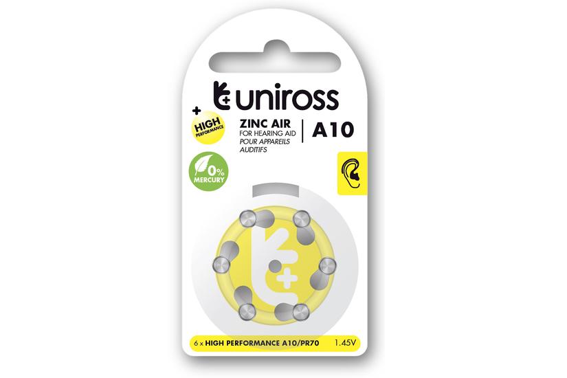 Uniross Batteries Utbrytbar batteri - Zinc Air