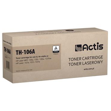 Actis TH-106A tonerkassette (erstatning HP W1106A; Standard; 1000 sider; sort)
