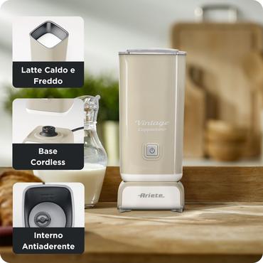 Ariete 2878/03 Automatisk mælkeskummer/varmer Beige