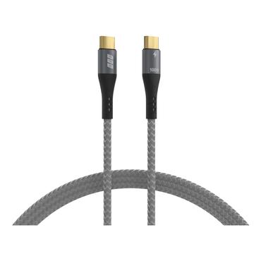 EFB USB-C Kabel 100W PD 3.0 5A E-Marker Chip 3m grau