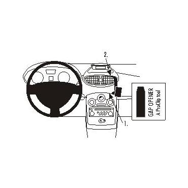 Brodit ProClip Angled mount - montering för mobiltelefon