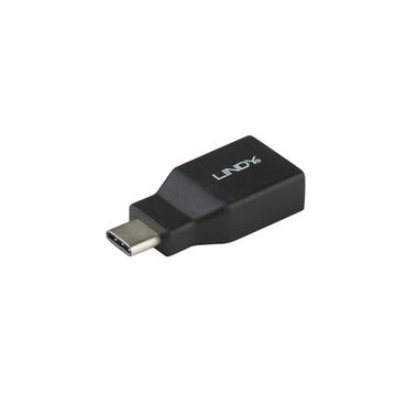 Lindy 41899 kabel k&oslash;nsskifter USB 3.1-C USB 3.1-A Sort
