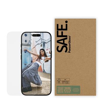 PanzerGlass SAFE. by &reg; Sk&aelig;rmbeskyttelse iPhone Air | Ultra-Wide Fit | Bulk