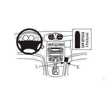 Brodit ProClip Angled mount - beslag til montering