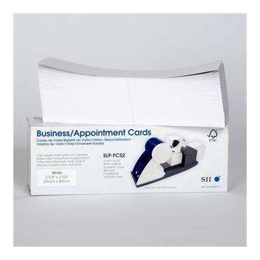 Seiko Instruments SLP-FCS2 - visitkort - mat - 600 kort - 57 x 89 mm