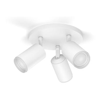 White & Color Ambiance Fugato 3er-Spot (weiß)