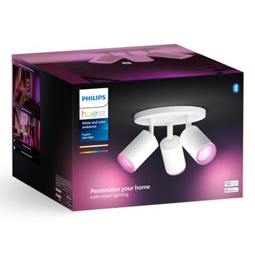 White & Color Ambiance Fugato 3er-Spot (weiß)