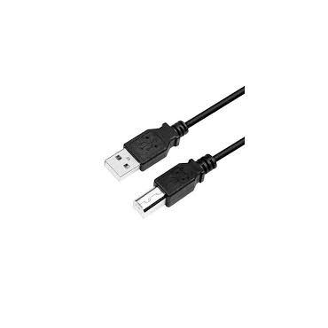LogiLink USB Kabel, USB 2.0, 2x han 5 m, sort