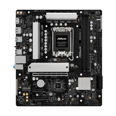 ASRock B860M-X - moderkort - micro ATX - LGA1851-uttag - B860