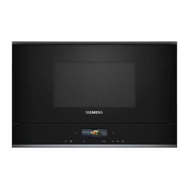 Siemens iQ700 BE732R1B1 mikrobølgeovn Sort Kombination mikroovn Indbygget 21 L 900 W