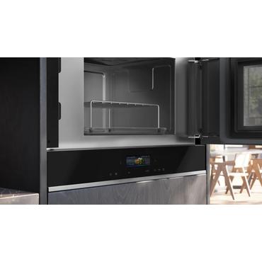 Siemens iQ700 BE732R1B1 mikrobølgeovn Sort Kombination mikroovn Indbygget 21 L 900 W
