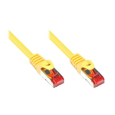 Alcasa RJ45-RJ45, m-m, 1.5m netv&aelig;rkskabel Gul 1,5 m Cat6 S/FTP (S-STP)