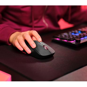 Trust GXT 926 REDEX II - mus - ultral&aring;g latens, justerbar RGB-belysning - 2.4 GHz - svart