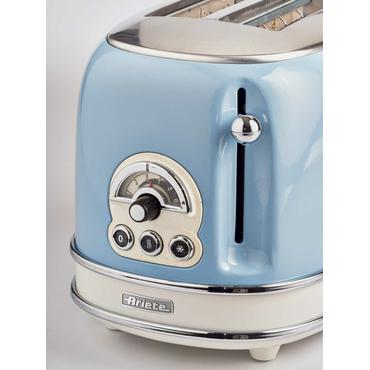 warehouse linden----Vintage Toaster 155 (hellblau, 810 Watt, f&uuml;r 2 Scheiben Toast)